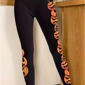 Halloween 🎃 Pumpkin Print Leggings